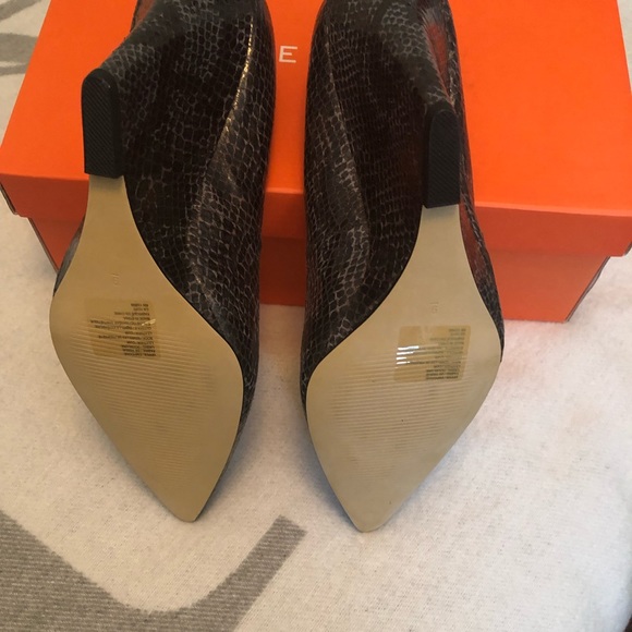 Women’s faux snakeskin wedges - Picture 4 of 6